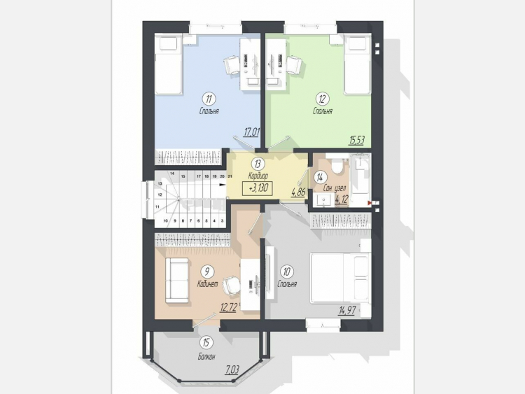 Дом, 185.00 м², на участке 6.50 сот. фото 7